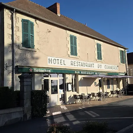 Отель Restaurant Bar Du Commerce - Maison Robin Tronget